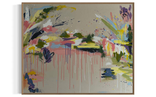 Blühende Träume - 113 x 93 cm