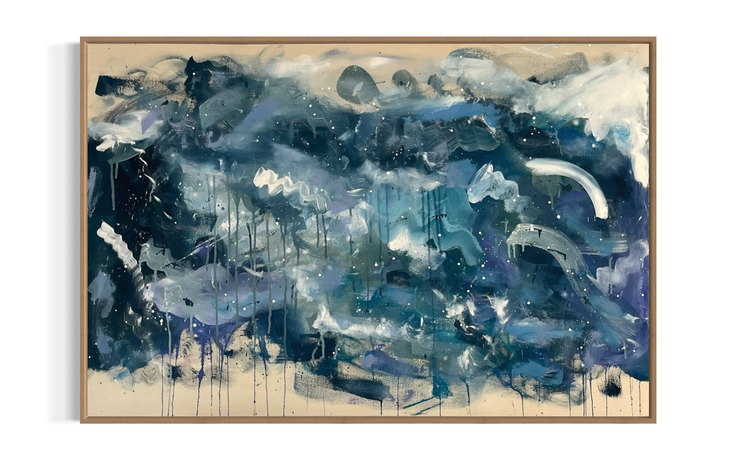 Nachtmeer – 123 x 83 cm