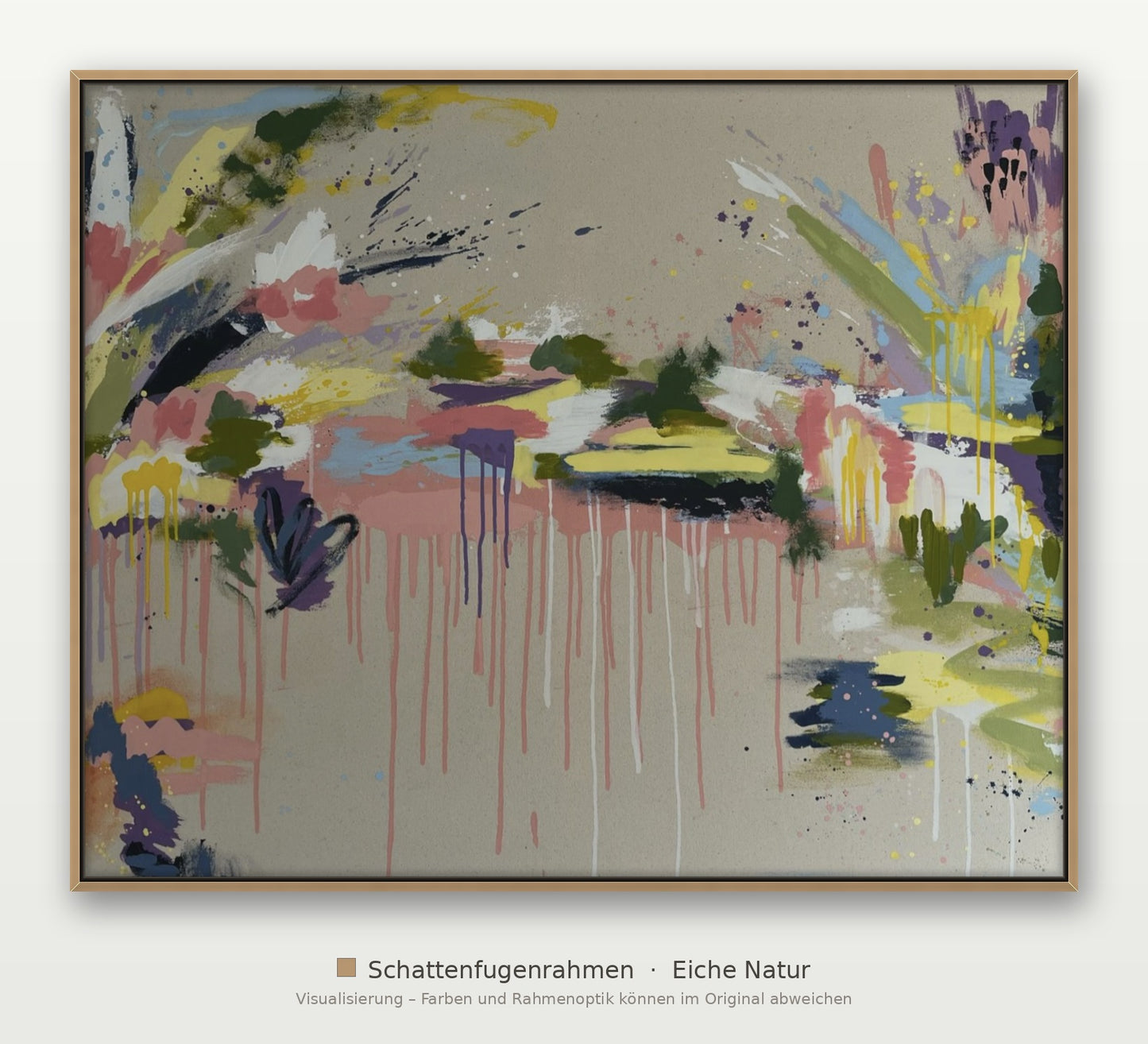 Blühende Träume - 113 x 93 cm