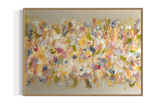 Blumenwiese - 113 x 83 cm