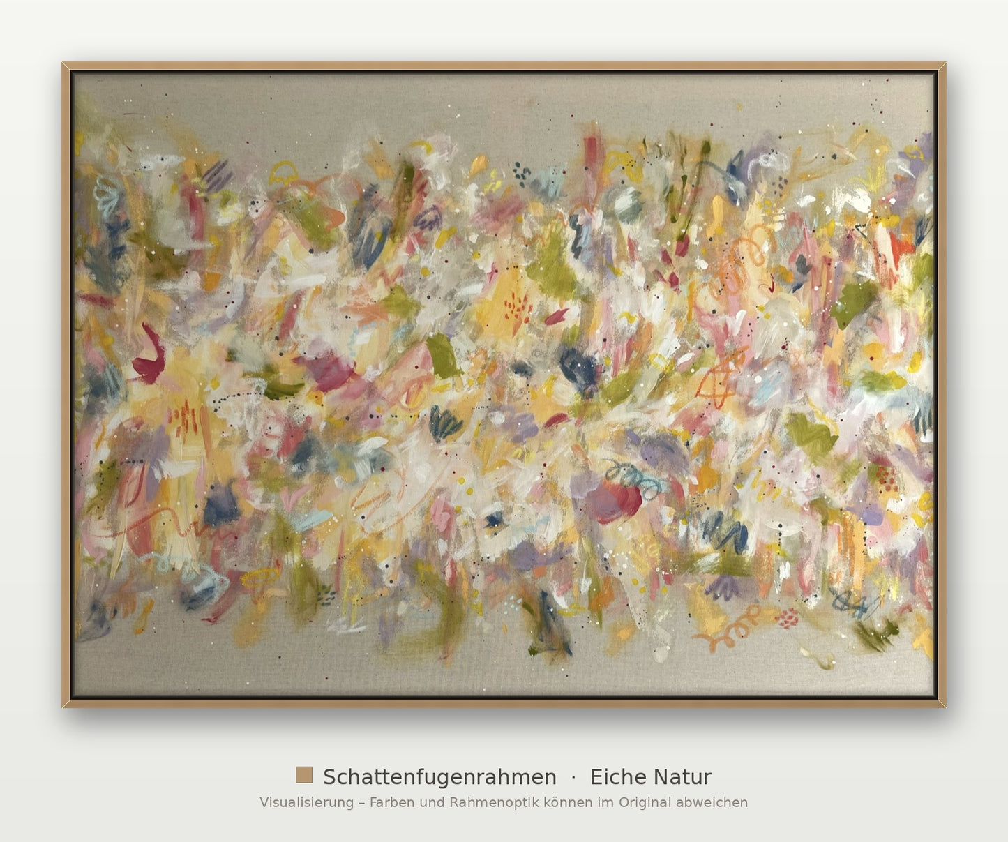 Blumenwiese - 113 x 83 cm