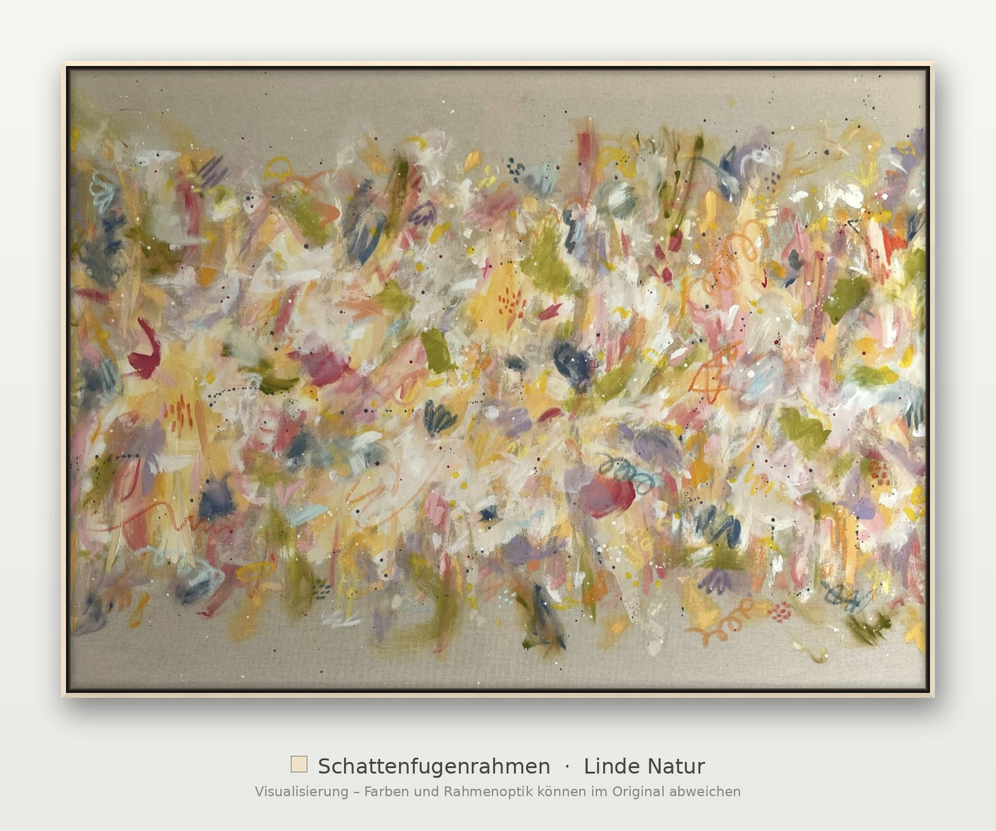 Blumenwiese - 113 x 83 cm