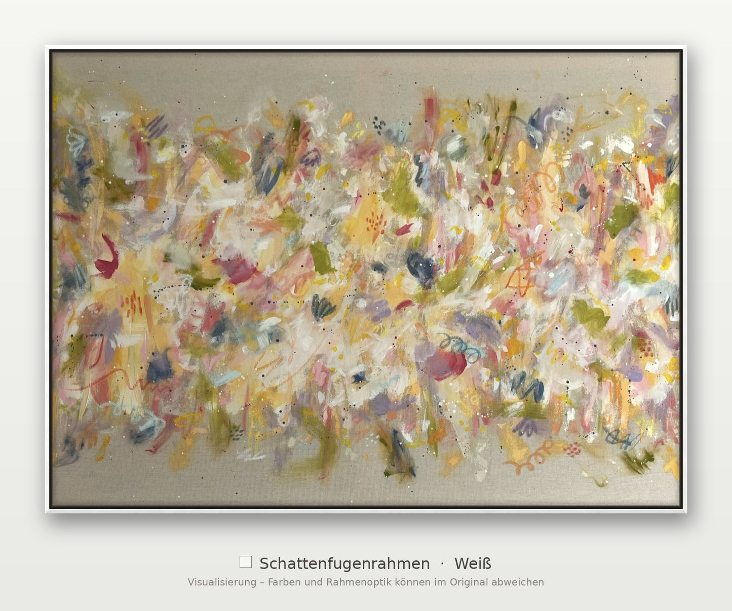 Blumenwiese - 113 x 83 cm