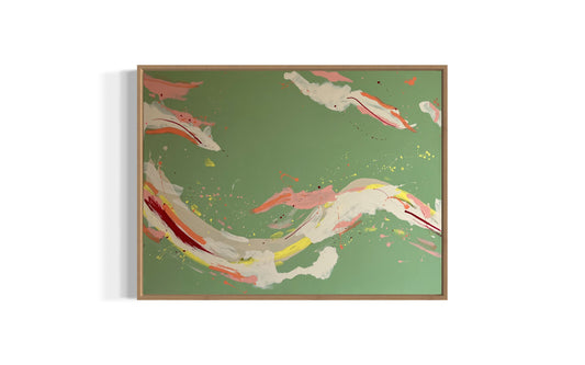 Fliegende Wellen - 83 - 63 cm