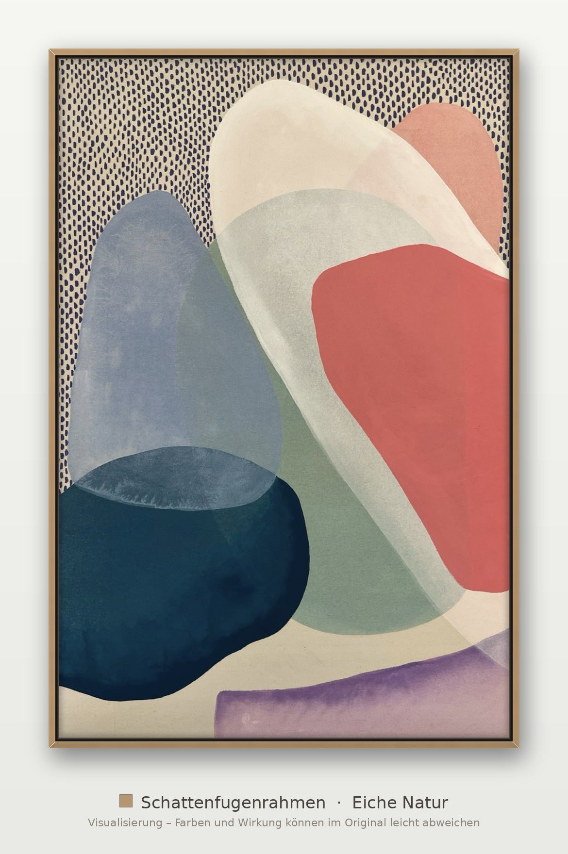 Hier und jetzt - 93 x 63 cm