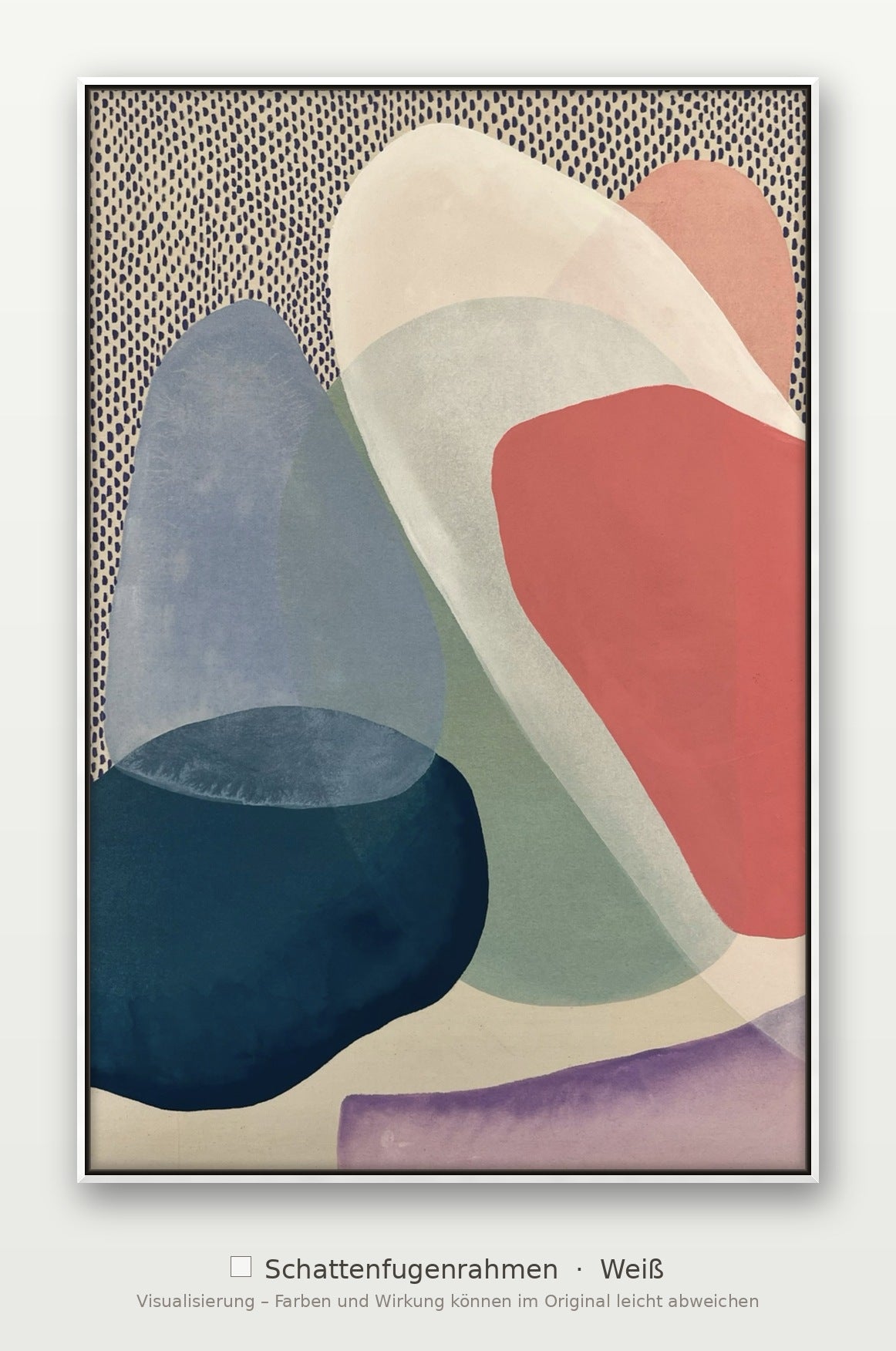 Hier und jetzt - 93 x 63 cm