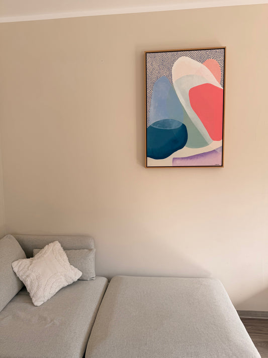 Hier und jetzt - 93 x 63 cm