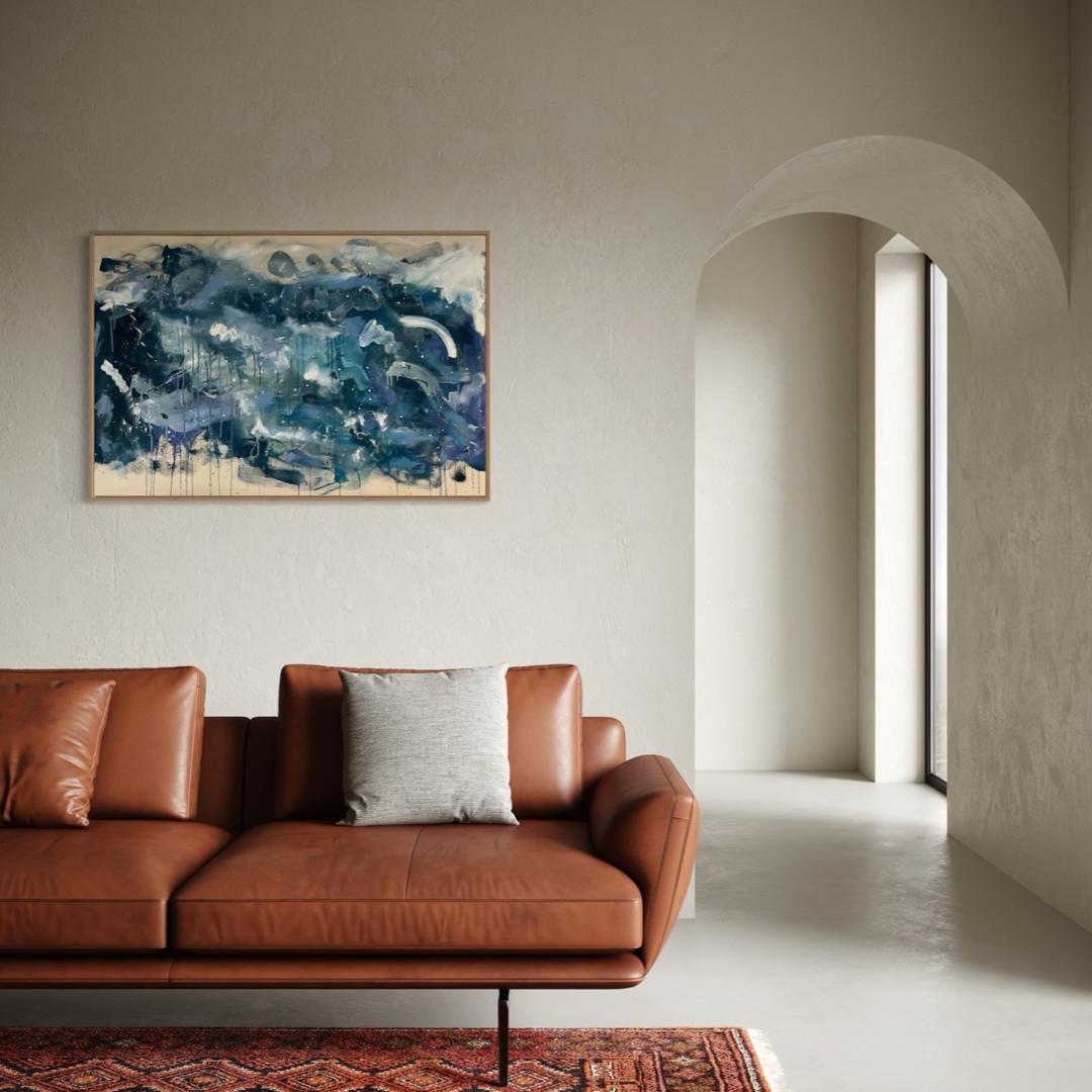Nachtmeer – 123 x 83 cm