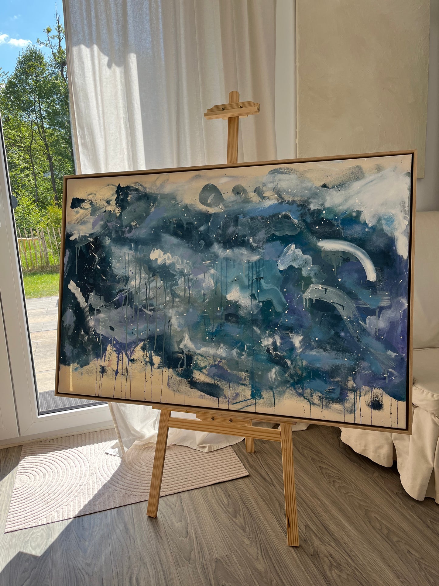 Nachtmeer – 123 x 83 cm