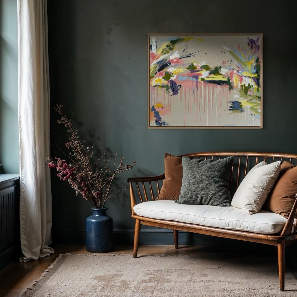 Blühende Träume - 113 x 93 cm