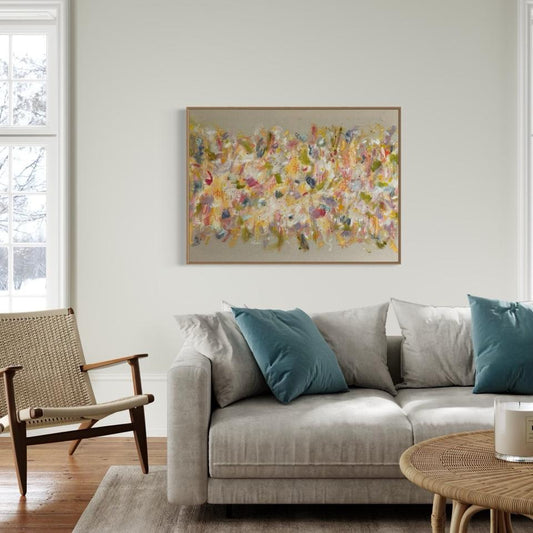 Blumenwiese - 113 x 83 cm