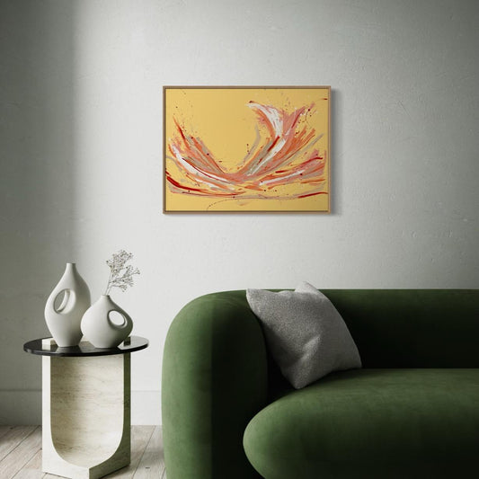 Zum Mars fliegen - 83 × 63 cm